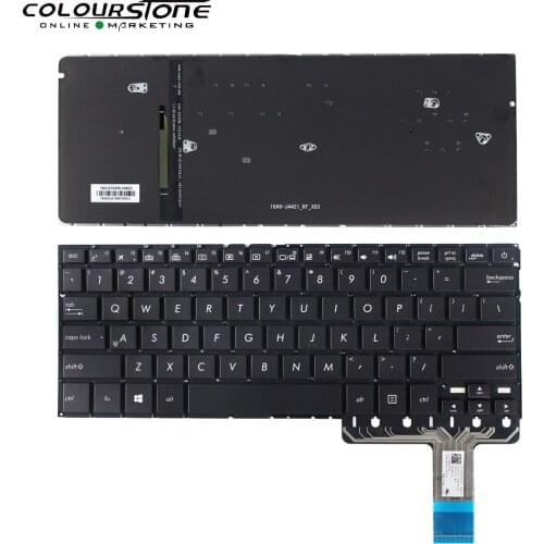 New US Laptop Keyboard For Asus ZenBook UX330C UX330CA UX330CK UX330U UX330UA UX330UAK UX330UA-AH54 English Black With Backlit