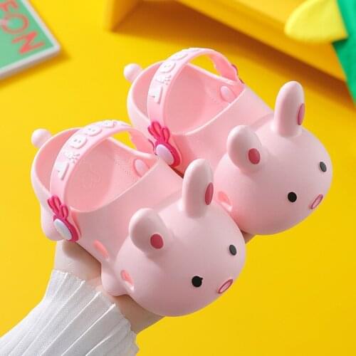 Girls' Sandals 2021 New Summer Fashion Girl Anti-slip Soft-soled Baby Baotou Princess Sandals