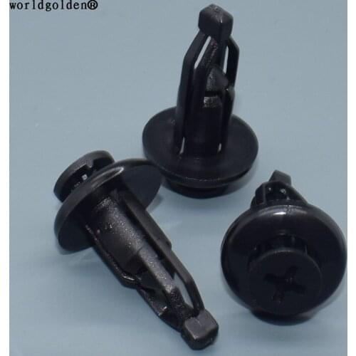 Worldgolden 100pcs auto clip Push-Type Retainer for Mazda 90467-09143