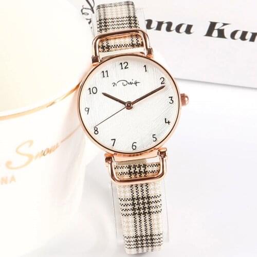 Simple style elegant womens watches 2019 top luxury brand leather strap design small dial ladies wristwatch mini female clock