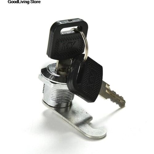 ZLinKJ 1PC Security Furniture Locks Cam Cylinder Locks Door Cabinet Mailbox Drawer Cupboard Locker With Plastic Keys Hardware
