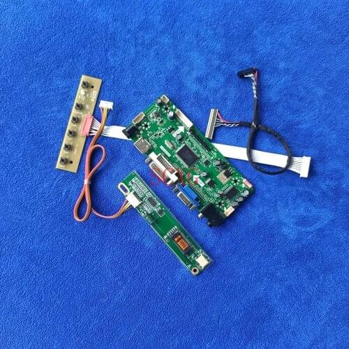 30 Pin LVDS For QD14XL07/QD14XL12/QD14XL19/QD14XL20 M.NT68676 controller board Matrix Kit 1CCFL HDMI-compatible VGA DVI 1024*768