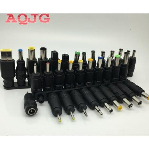 34 in 1 For laptop Power Interface Adapter plug for notebook,Universal tips DC Power Adapter Socket Connector 34pin jack AQJG