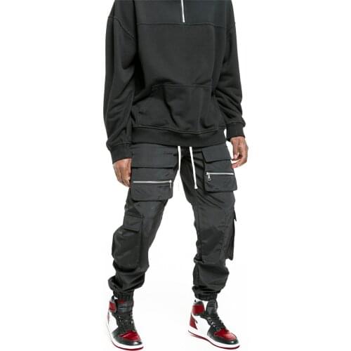 Cargo Pants Men Multi-Pocket Overalls Streetwear Harajuku Hip Hop Sweatpants Jogger Male Casual Tactics Straight Trousers