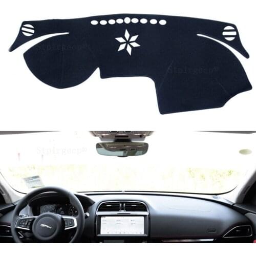 For Jaguar F-PACE 2017 2018 2019 2020 FPACE F PACE Dashboard Cover Sun Shade Dash Mat Pad Carpet Stickers Interior Accessories
