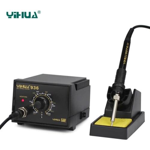 YIHUA 936 Motherboard Lead Free Temperature Controlled Soldering Station EU plug for soldering Free shipping