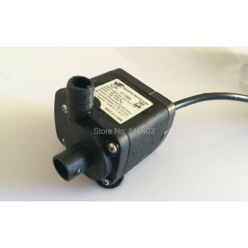 2pcs/ Lot 3.5-12Vdc Micro Brushless DC water pump Low noise 2.2M, 350LPH, For plumbing computer cooling Free shipping