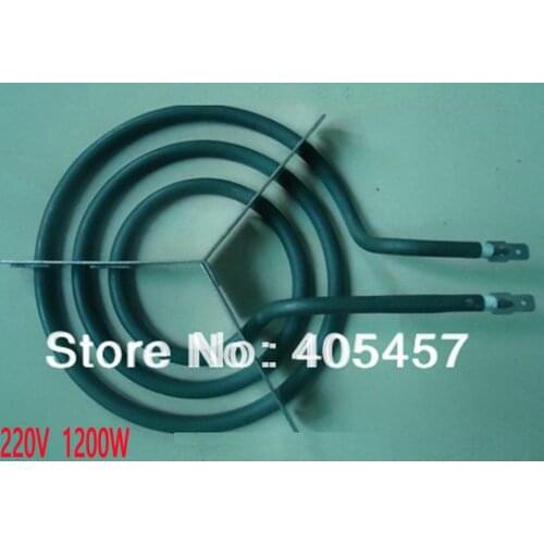 1200W stove surface burner heating elements with tripod,3 rings mosquito coil type oblate heater tube
