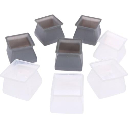 12Pcs 4cm Non-Slip chair table feet Socks silicon protection cover silicon table leg cover Chair pad Legs for furniture fittings