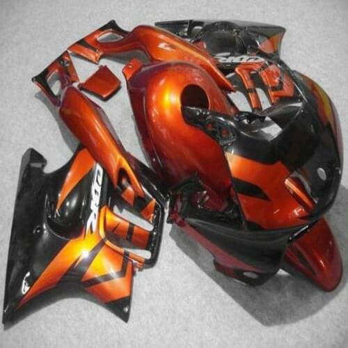 Orange black ABS Fairings parts for Honda 97 CBR 600 F3 98 CBR600 F3 1997 1998 ABS motorcycle fairing
