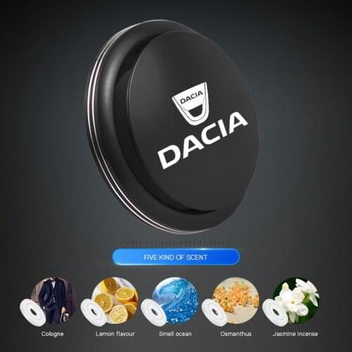 Car Interior Sliding Cover Aromatherapy Air Freshener With LOGO For Dacia Logan Mcv 2 Duster 2018 2021 Sandero Lodgy Dokker