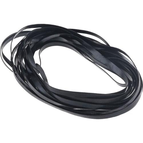 20Pcs/bag 5mm Wide Universal Assorted Recorder Repair Rubber Belt 110-145mm Mix Cassette Tape Machine Belts for DVD Walkman