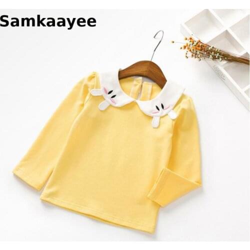Футболки с длинным рукавом для девочек Samkaayee China At AliExpress