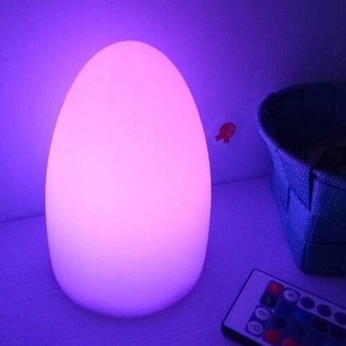 Skybesstech SK-LF04 D10*H15cm LED Egg Light Mood Atmosphere Table Lamps for Coffee Bar Party Event Free shipping 1pc