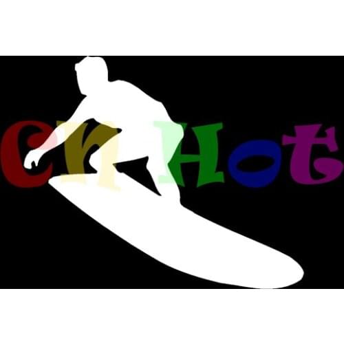 Surfer Sticker Surf Board Water Ocan Wave for Car Decal Window Vinyl Graphic Cool