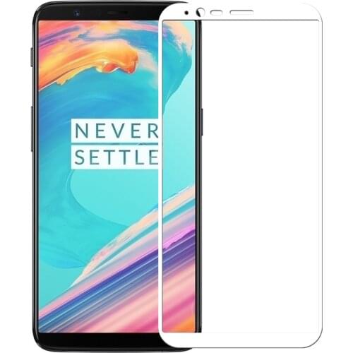 2PCS full cover oneplus 5t A5010 screen protector tempered glass protect one plus 5t black glass film 6.01