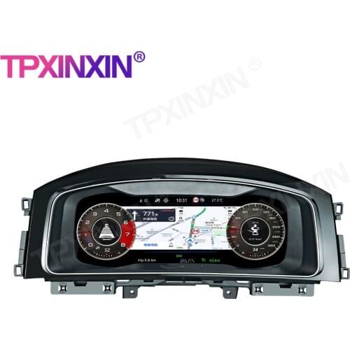 For VW B8 PASSAT CC golf 7 GTI Variant Car LCD Instrument Panel Replacement Dashboard Entertainment Intelligent Multimedia