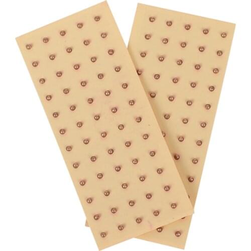 120 Pcs/box Ear Massage Auricular-paster Press Seeds Relaxation Ears Stickers Acupuncture Needle Ear Vaccaria Seeds magnet