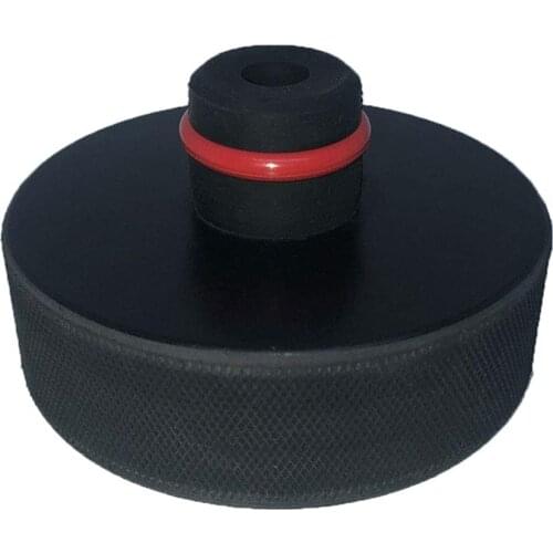 4Pcs Black Rubber Jack Lift Point Pad Adapter Jack Pad Tool Chassis Jack Car Styling Accessories