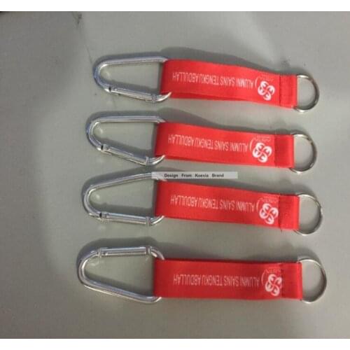 500pcs/lot Hot Custom Climber Outdoor Wrist Lanyard Logo Imprint Promotion Gift Short Lanyard 20MMX16CM Fast Ship