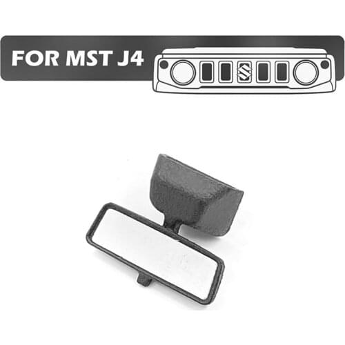 Car Interior Rearview Mirror for MST J4 Jimny RC Car Accessories