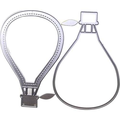 Hot Air Balloon Metal Cutting Dies Stencil Scrapbooking DIY Album Stamp Paper Card Embossing Decoration Craft