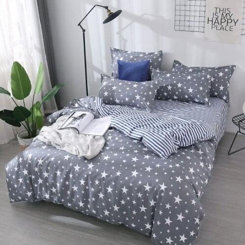 4pcs Girl Boy Kid Bed Cover Set Cartoon Duvet Cover Adult Child Bed Sheets And Pillowcases Comforter Bedding Set
