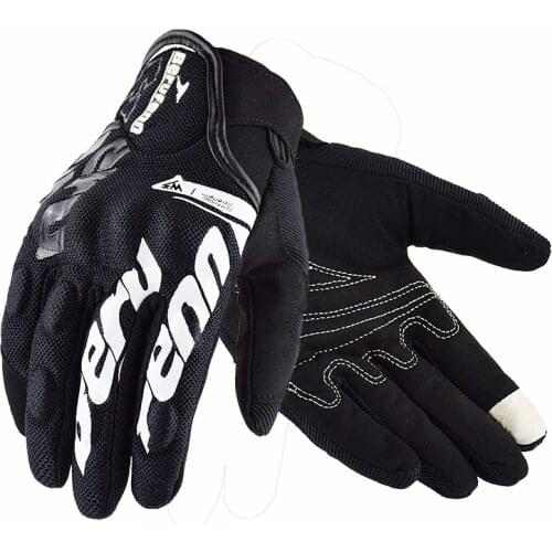 Suomy New Arrived Motorcycle Gloves Summer Motos Motorbike Riding Gloves Screen Touch Black Guantes Moto Luvas DH Men Gloves XXL