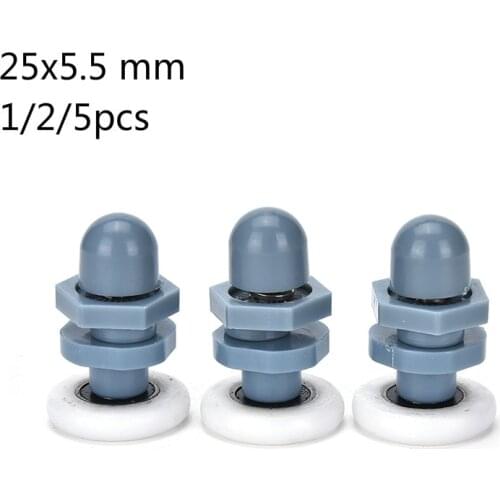 One Or 5pcs 25mm Replacement Shower Door Roller Wheel For Shower Enclosures Cabins Runner Diameter 25mm