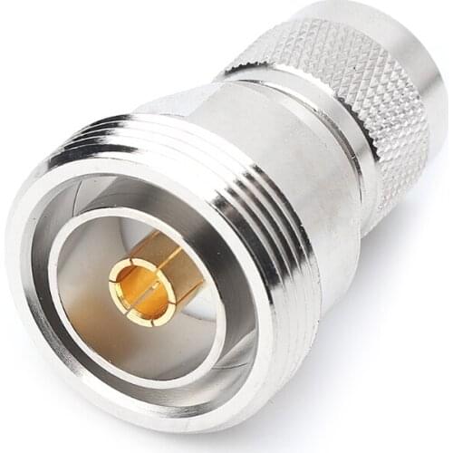 RF Coaxial Adapter L29 7/16 DIN Female Jack To N Male Plug Connector