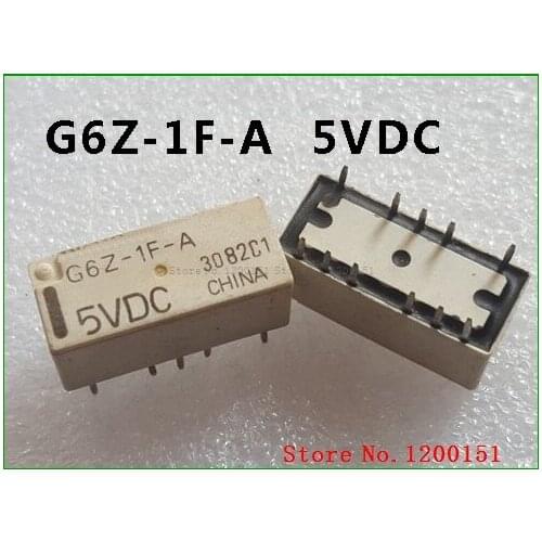 G6Z-1F-A 5VDC relay DIP-11