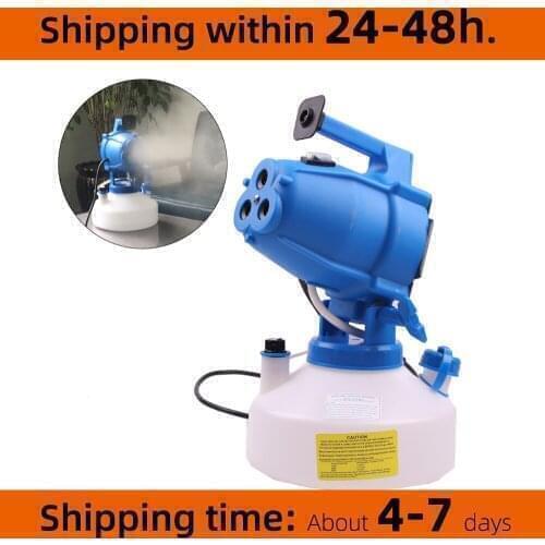 SWANSOFT ULV Fogger Machine 110V/220V Portable Electric Sprayer Hotels Disinfection Home Sterilizat Residence Office Industr