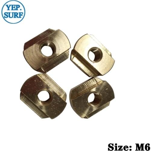 Hydrofoil Mounting T-Nuts for All Hydrofoil Tracks FoilMount 4pcs per set Size M8/M6