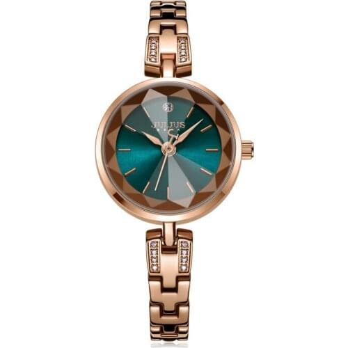 Lady Simple Stainless Steel Watch Woman Luxury Rhinestone Bracelet Wirstwatches Quartz Dress Watches Gifts