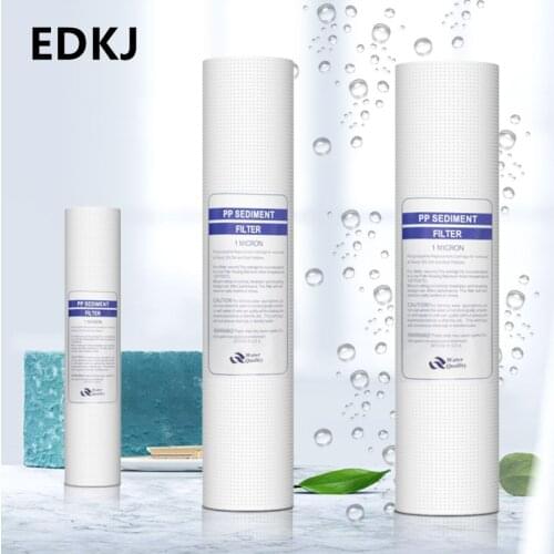 10 Inch 1/5 Micron PP Cotton Filter Element Water Purifier Melt Blown Filter Element Water Purifier Filter Barrier aquaphor
