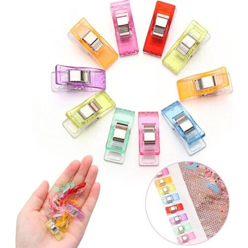 10Pcs Diamond Painting Clips Keep Painting Canvas Steady Cross Stitch Blinder Clips Garment Clip DIY Craft Sewing Accessories