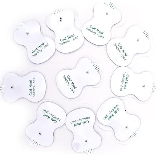 10Pcs Electric Electrode Pads Tens Acupuncture Therapy Pad for Slimming Body Machine Massager