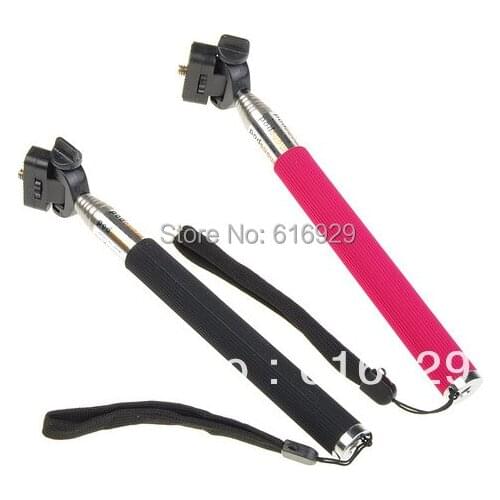10pc/lot Handheld Tripod camera monopod For GoPro HD Hero,Hero2,Hero3 Universal camera support Adjustable Monopod