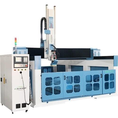 1325 cnc router 4 axis auto tool changer 3d wood carving machine