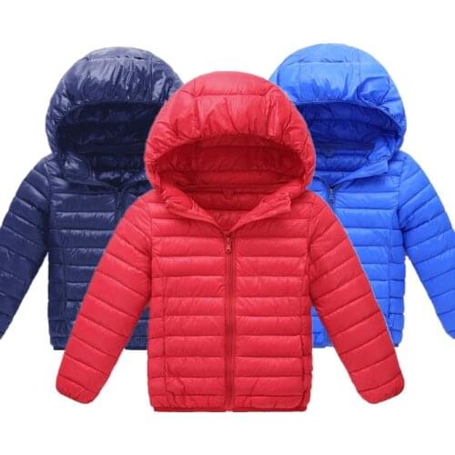 Baby Girls Boys Angel wings kids jacket hood cotton Down Coat winter children jacket spring fall toddler outerwear coats