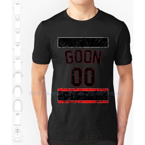 The Goon Black White Tshirt For Men Women Wrestling Hockey Vintage 90S Retro
