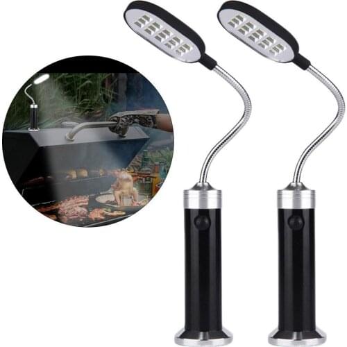 Bendable LED Work Light Portable Outdoor Camping Barbecue Grill USB LED Light Magnetic Lamp