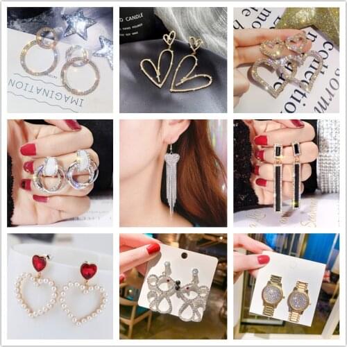 Exaggerated Big Small Round Earrings For Women Temperament Hollow Gold Color Geometric Circle Earrings Wedding Jewelry Brincos