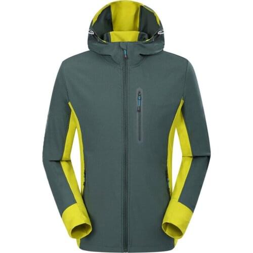Summer Mens Hiking Jacket Men Spring Stretch Outdoor Sport Coats Male Trekking Mountain Climbing Running Windbreaker Jackets