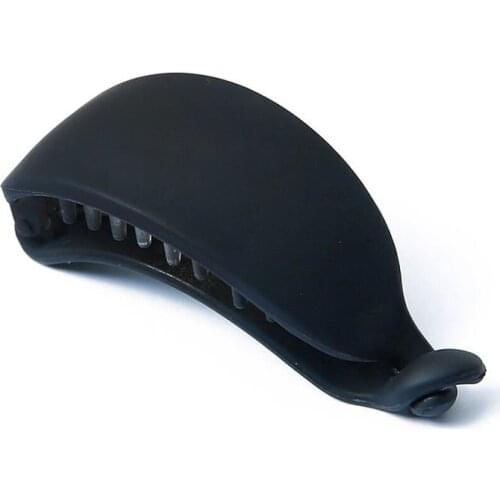 Cute Candy Color Banana Shape Hair Claw Women Girls Sweet Barrette Ponytail Holder Hairpin Fashion Hair Accessory