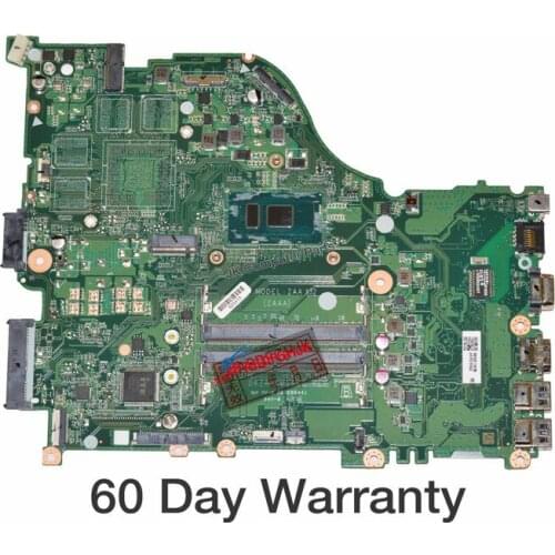 Original FOR Acer FOR Aspire E5-575 Laptop Motherboard WITH i5-7200U NB.GD311.005 DAZAAMB16E0 NBGD311005 fully tested