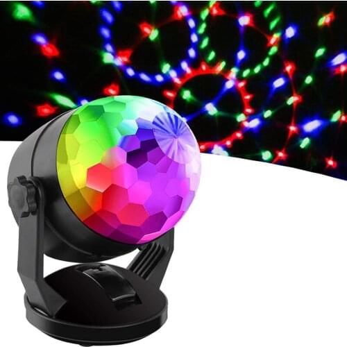 Stage magic ball stage colorful USB portable RGB voice control party disco DJ birthday wedding dance decoration