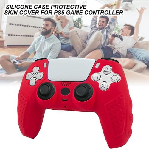 Silicone Case Protective Anti-SlipSkin Cover Rubber Accessories For PlayStation 5 PS5 Game Controller Joystick 2 Thumb Grip Caps