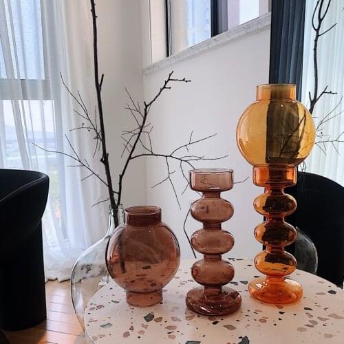 Glass Candle Holders Candlesticks Holder Romantic Wedding Candelabra Home Decor Used As Vase Table Centerpieces Wedding