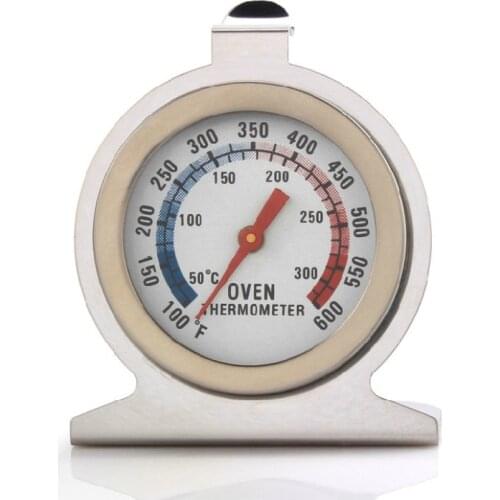 0-300 Celsius Stainless Steel Oven Thermometer Mini Dial Stand Up Temperature Gauge Gage Food Meat Kitchen Tools Oven Cooker
